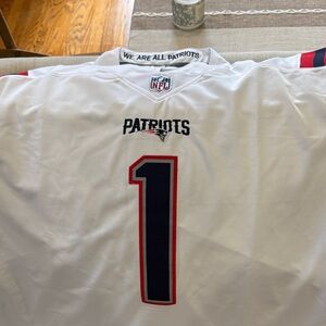 Patriots White Jersey